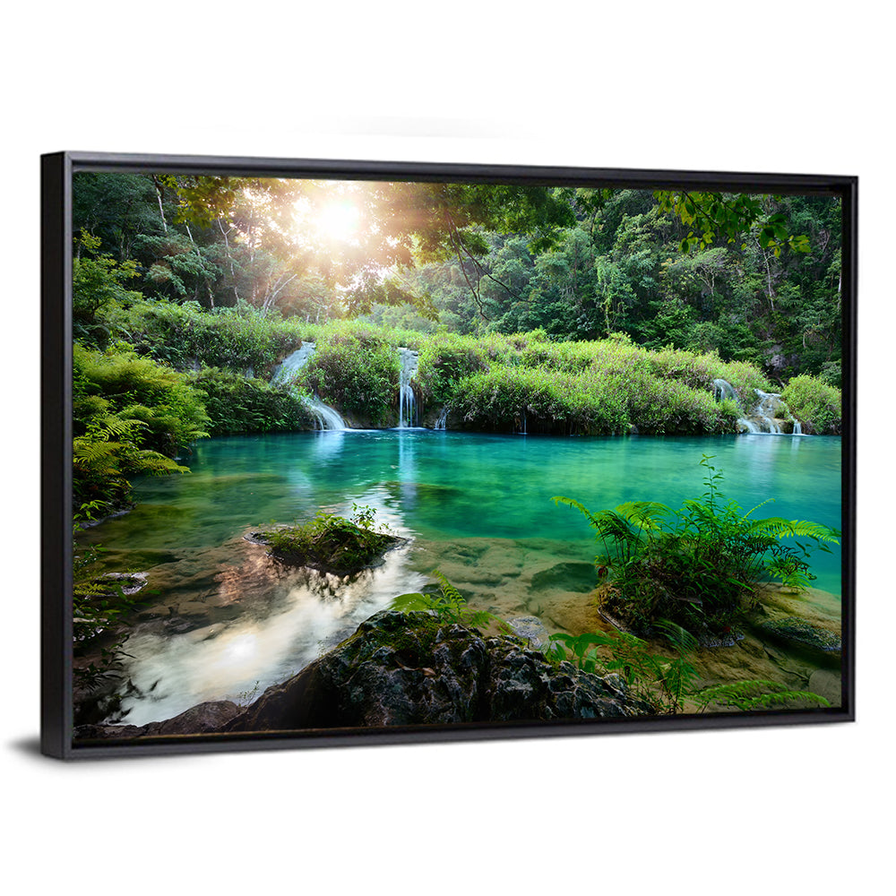 Semuc Champey Turquoise Pools Wall Art