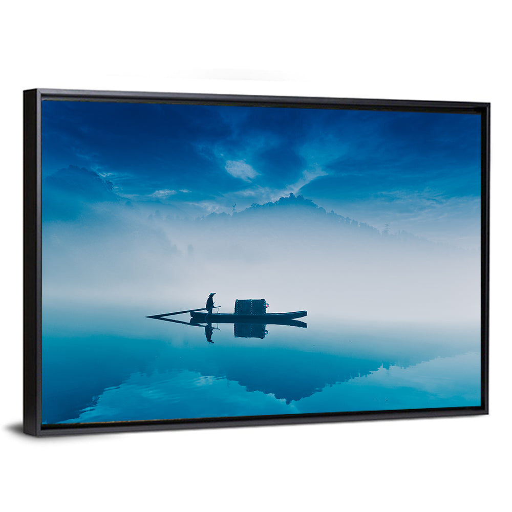 Dongjiang Lake Morning Wall Art