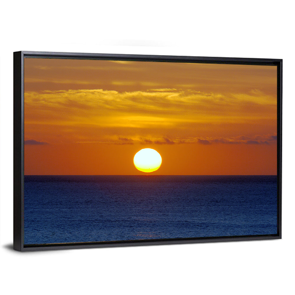 Golden Pacific Sunrise Wall Art