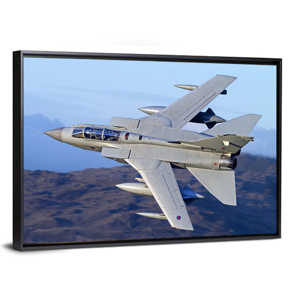 Tornado Gr4 in Flight Wall Art