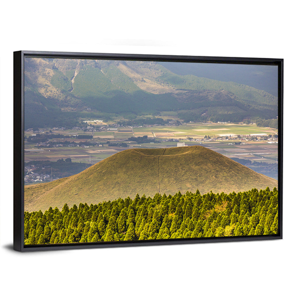 Mount Aso Komezuka Crater Wall Art