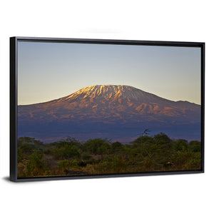 Kilimanjaro Mountain Sunset Wall Art