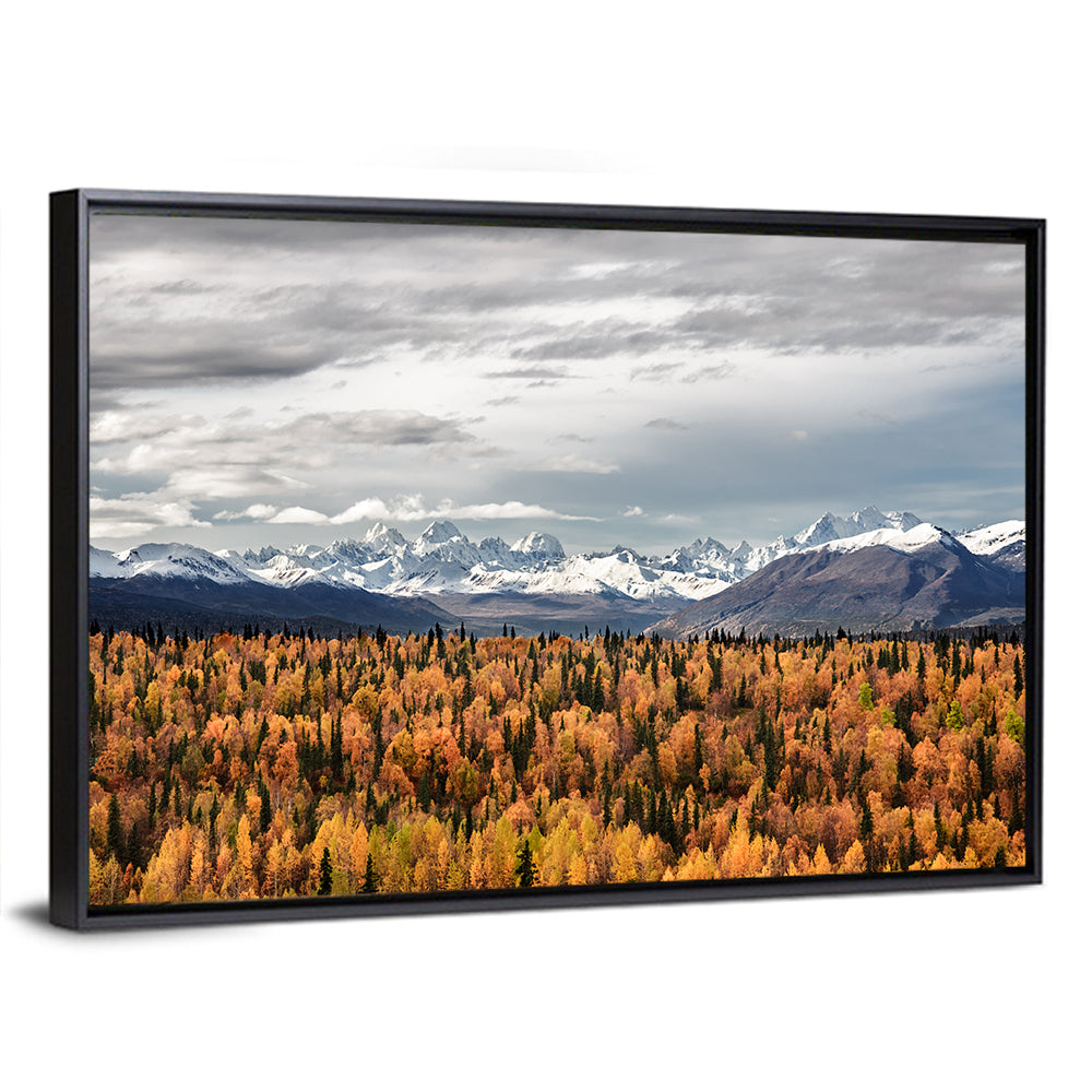 Talkeetna Autumn Landscape Wall Art