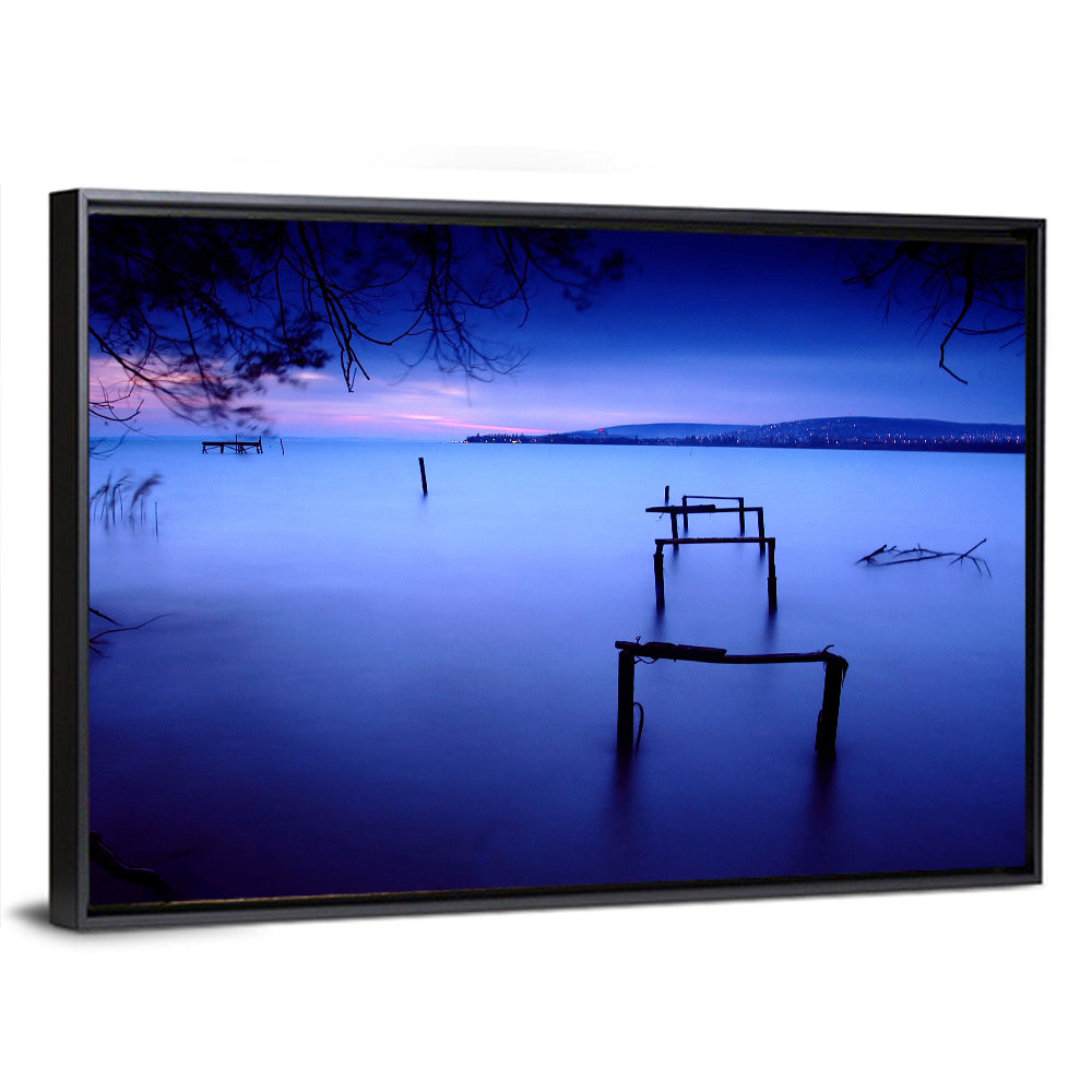 Lake Balaton at Twilight Wall Art