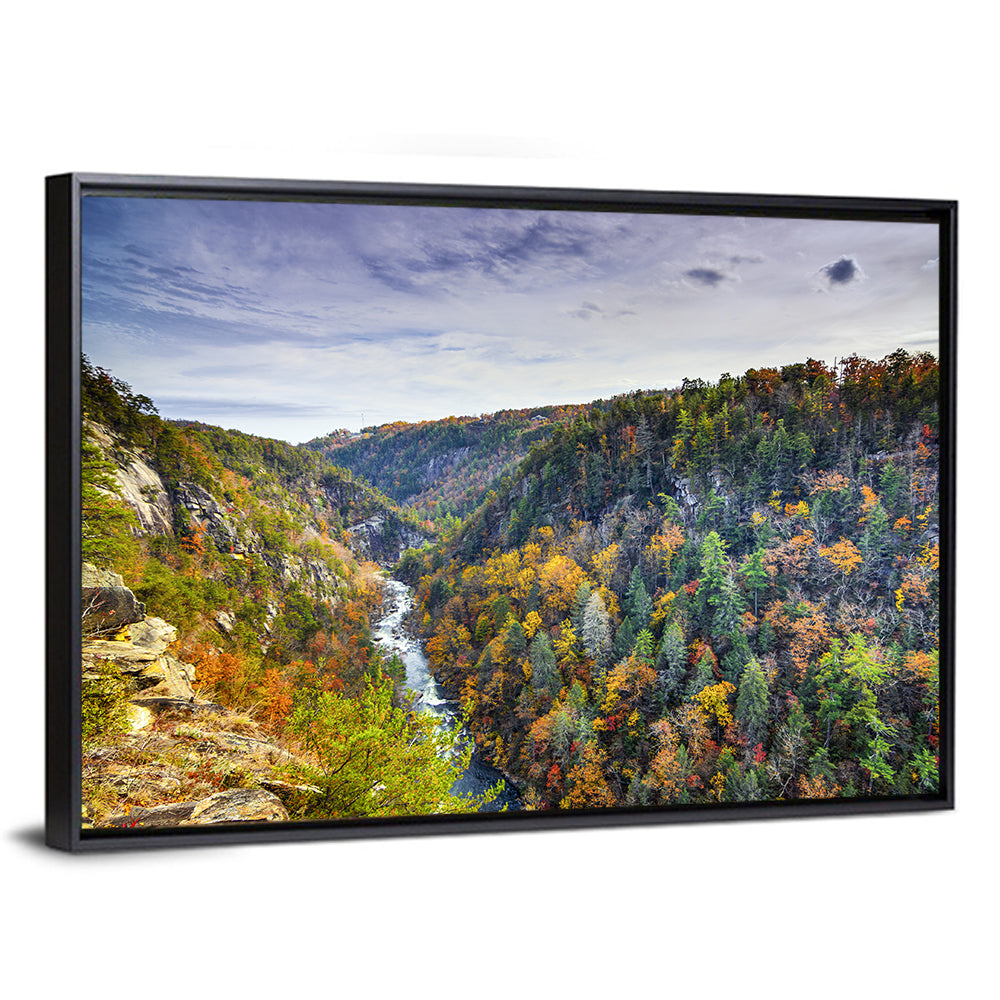 Tallulah Gorge Autumn Vista Wall Art