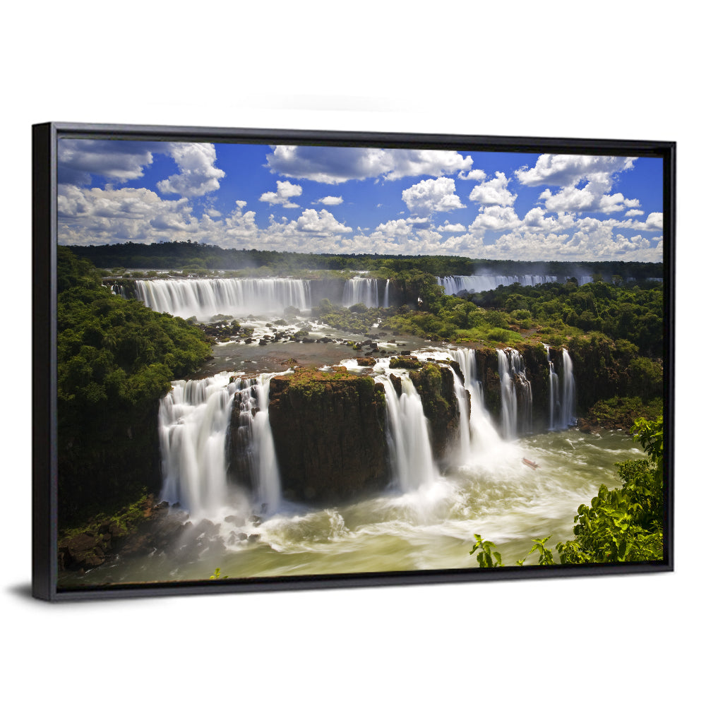 Iguazu Falls River View Wall Art