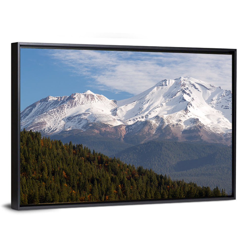 Mount Shasta Snow Peaks Wall Art