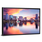 Lake Eola Sunset Orlando Wall Art