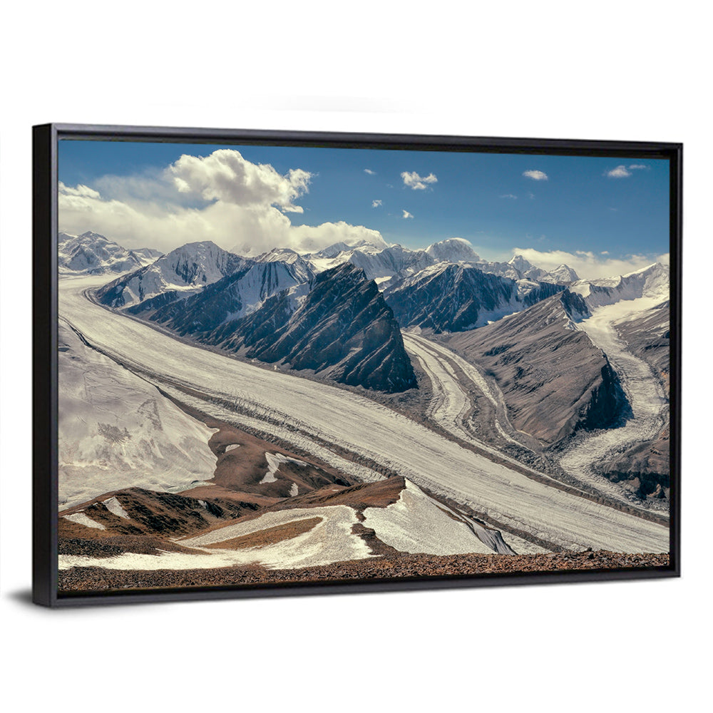 Fedchenko Glacier Vista Wall Art