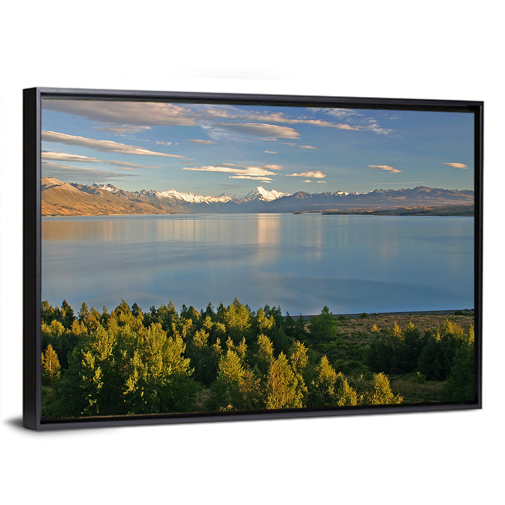 Lake Pukaki Reflections with Mount Cook Wall Art
