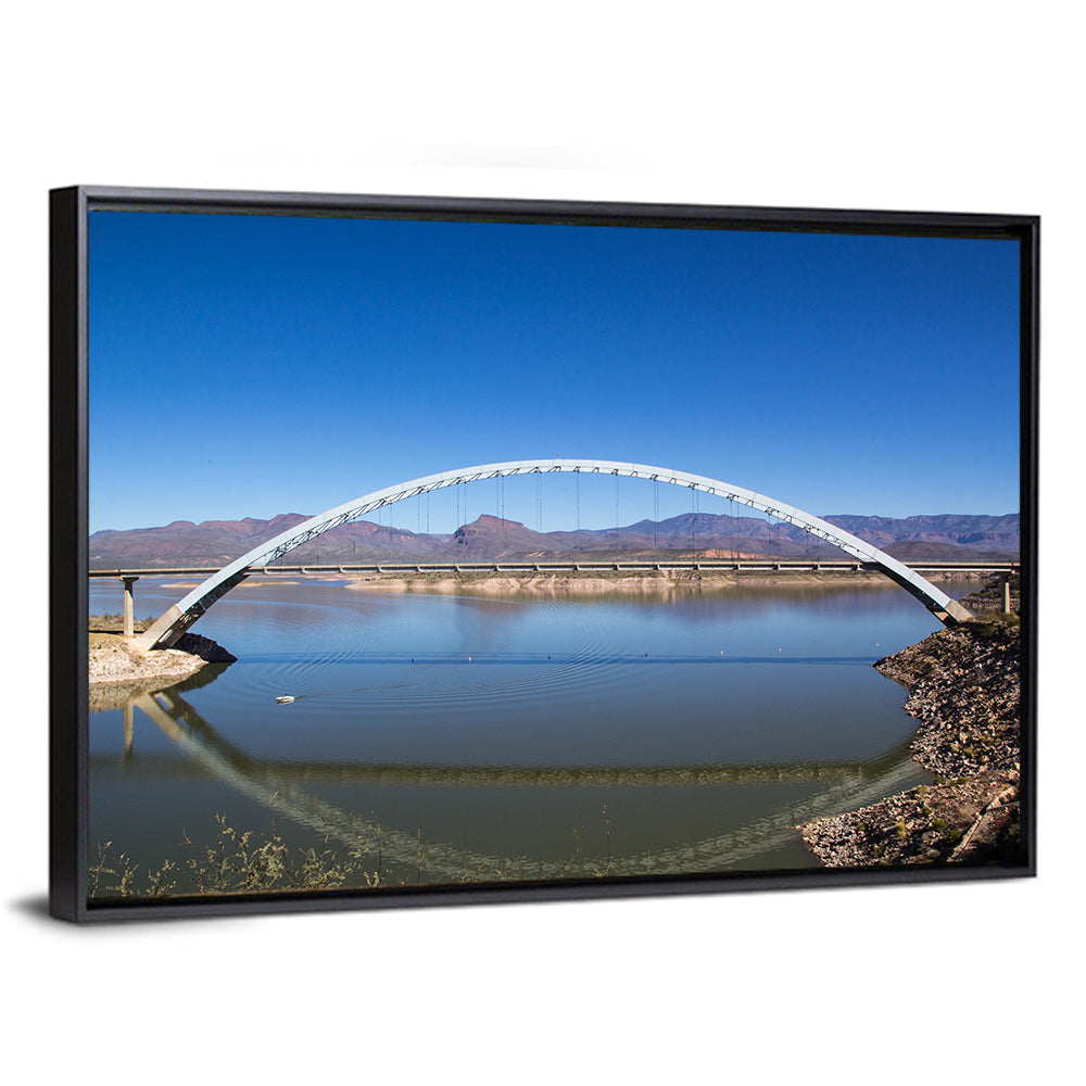 Roosevelt Lake Arch Bridge Wall Art