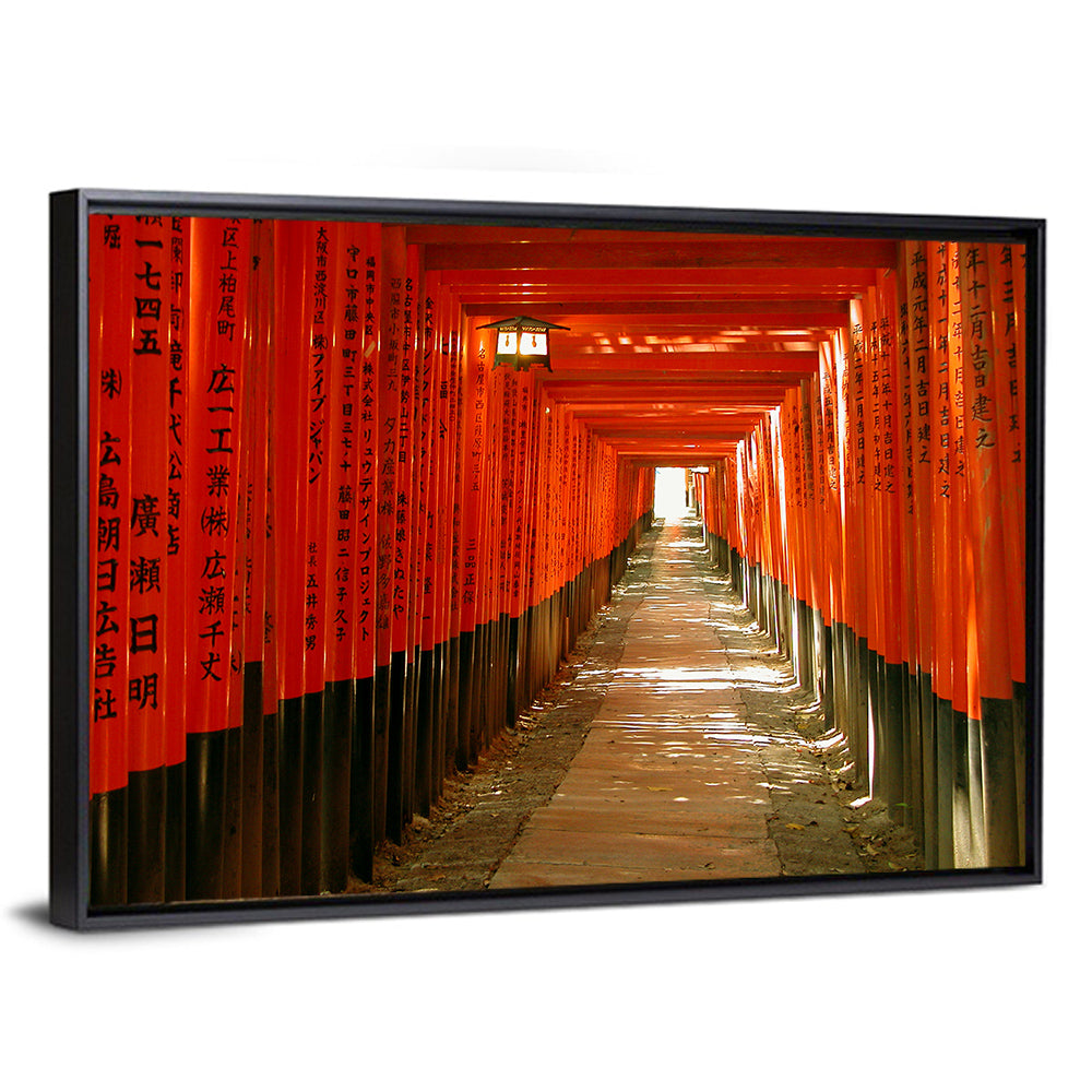 Fushimi Inari Torii Tunnel Wall Art