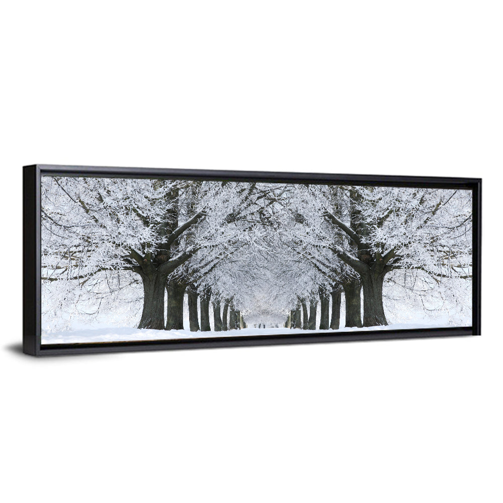 Winter Snow Trees Wall Art