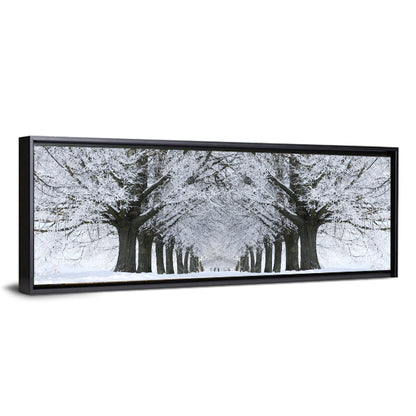 Winter Snow Trees Wall Art