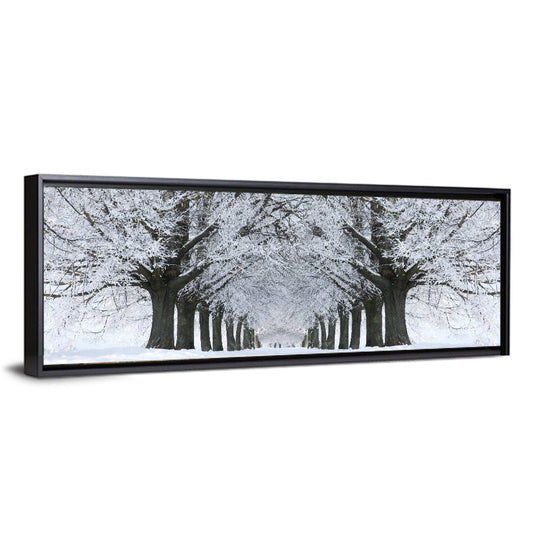 Winter Snow Trees Wall Art
