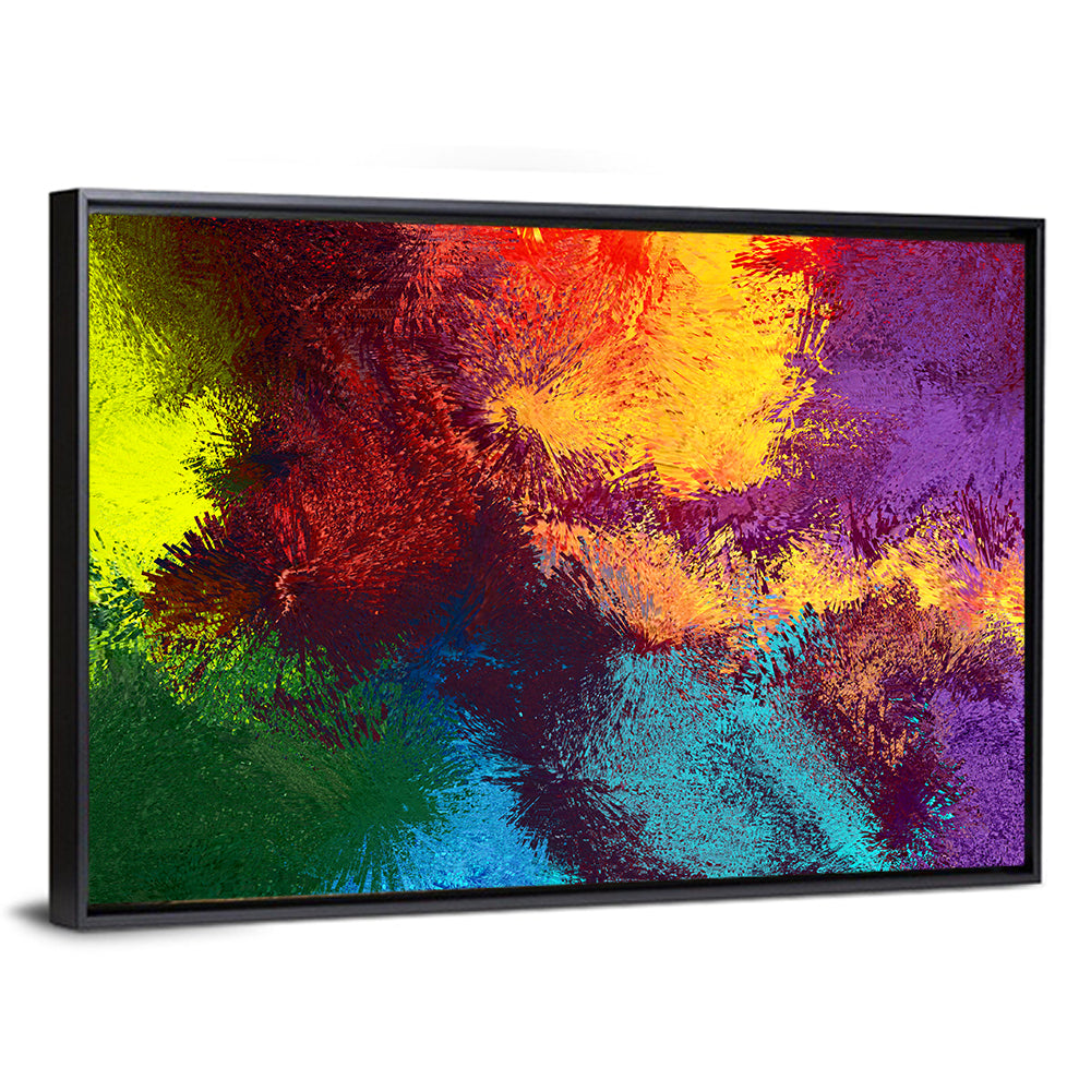 Sparkling Color Fields Wall Art