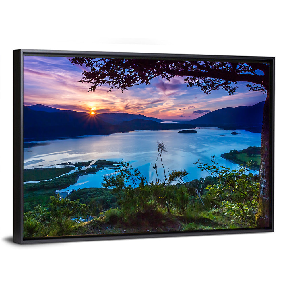 Bassenthwaite Lake Sunset Wall Art