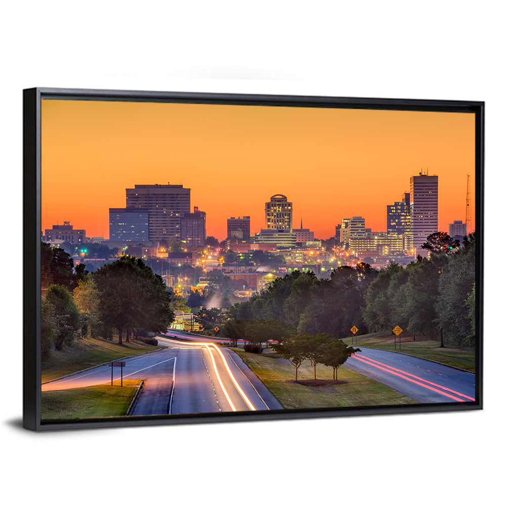 Jackson Downtown Skyline Wall Art