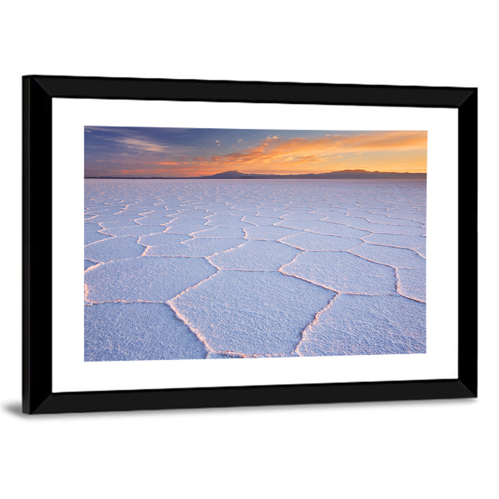 Salar De Uyuni Sunrise Wall Art