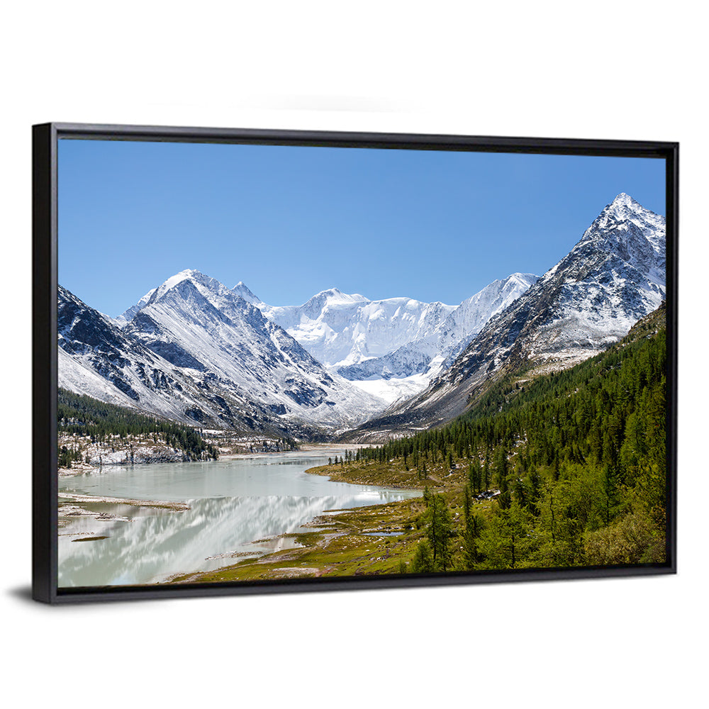 Akkem Lake Reflection Wall Art
