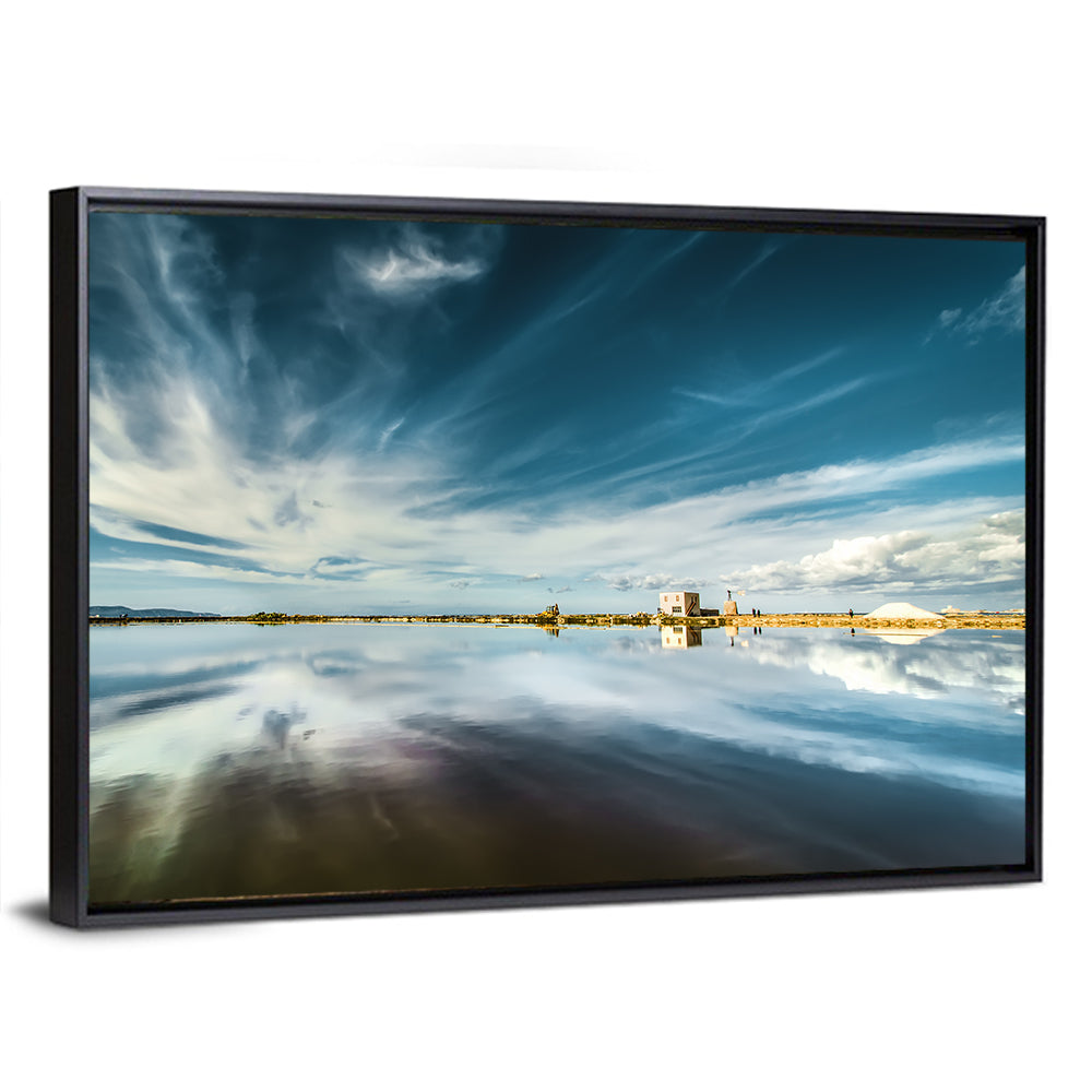 Nubia Salt Pans Reflection Wall Art