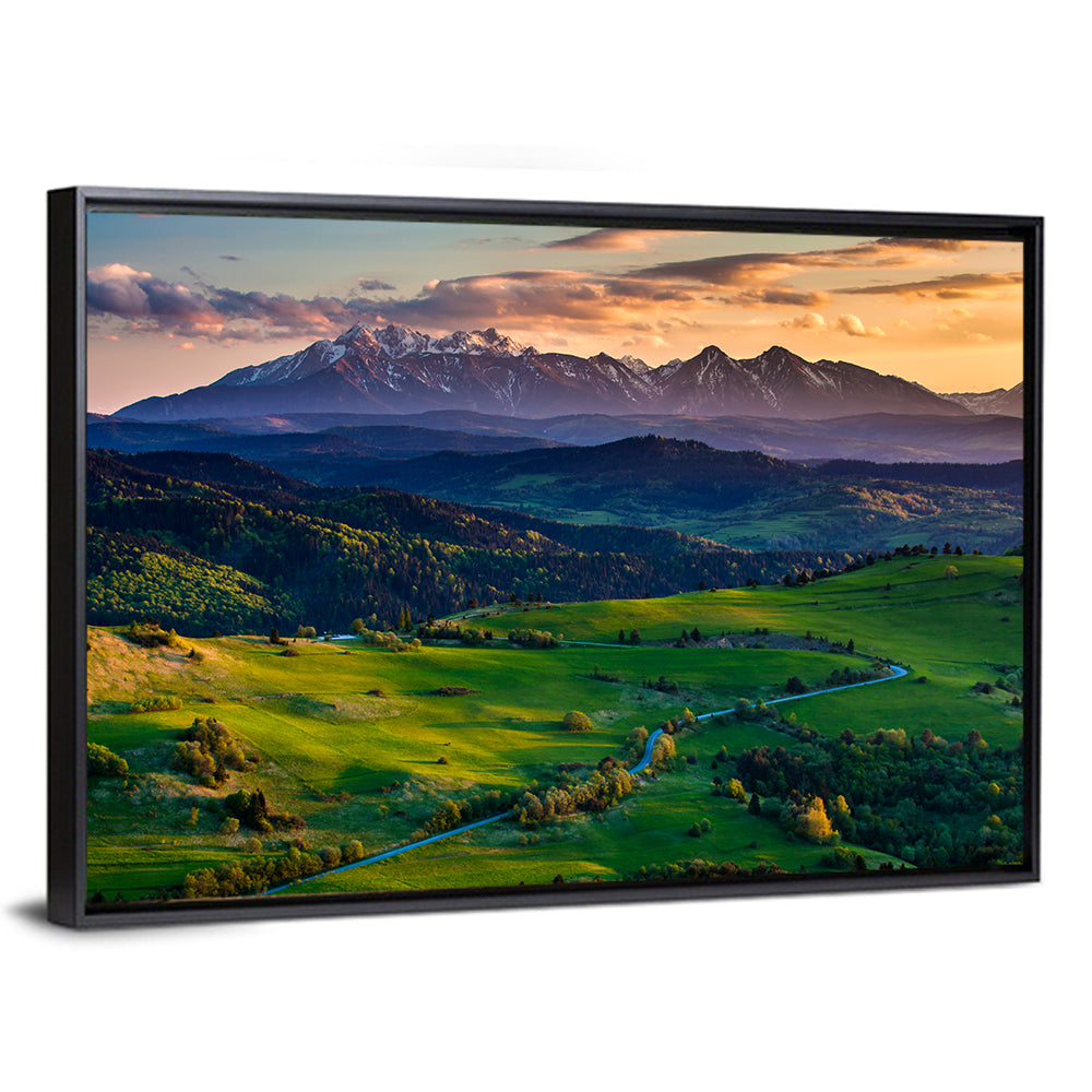 Tatras Golden Hour Vista Wall Art