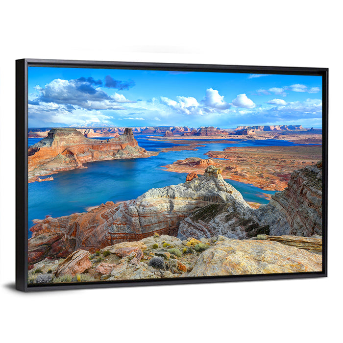 Alstrom Point Arizona Wall Art as a framed canvas