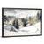 Snowy Mountain Village I Wall Art