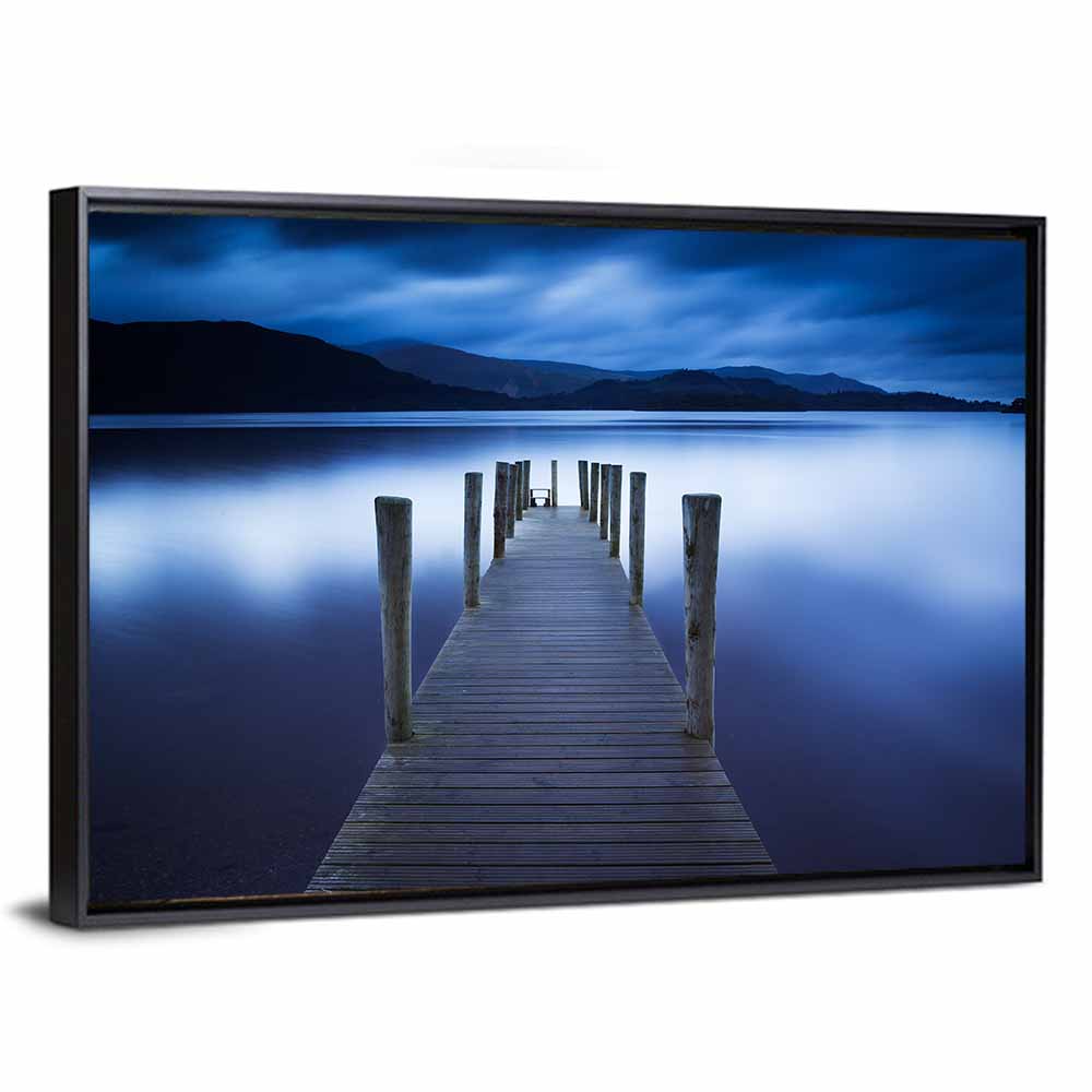 Ashness Jetty at Blue Hour Wall Art