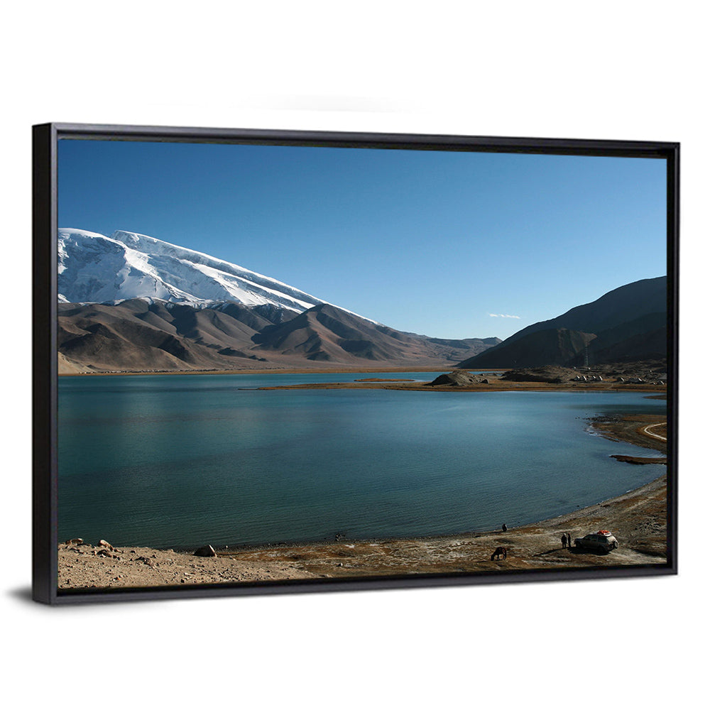 Muztahgata and Karakul Lake Wall Art