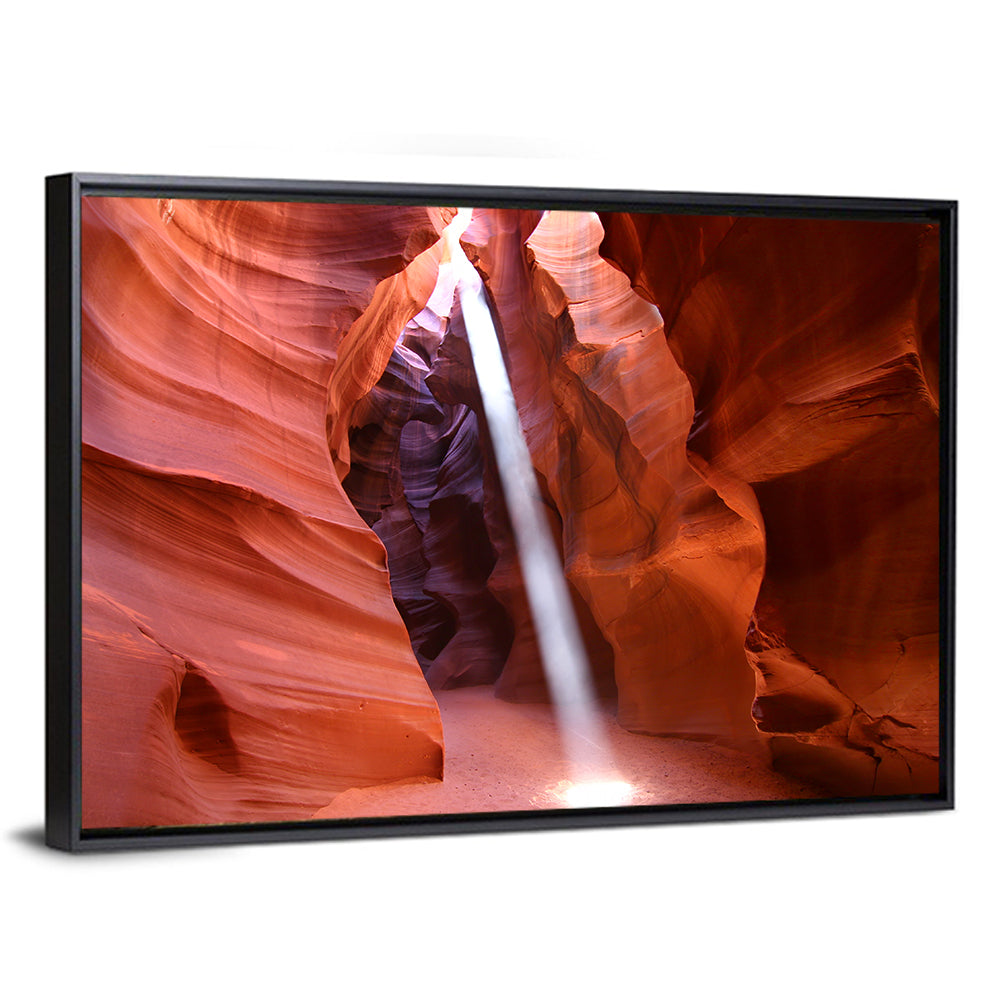 Antelope Canyon Light Beam Wall Art