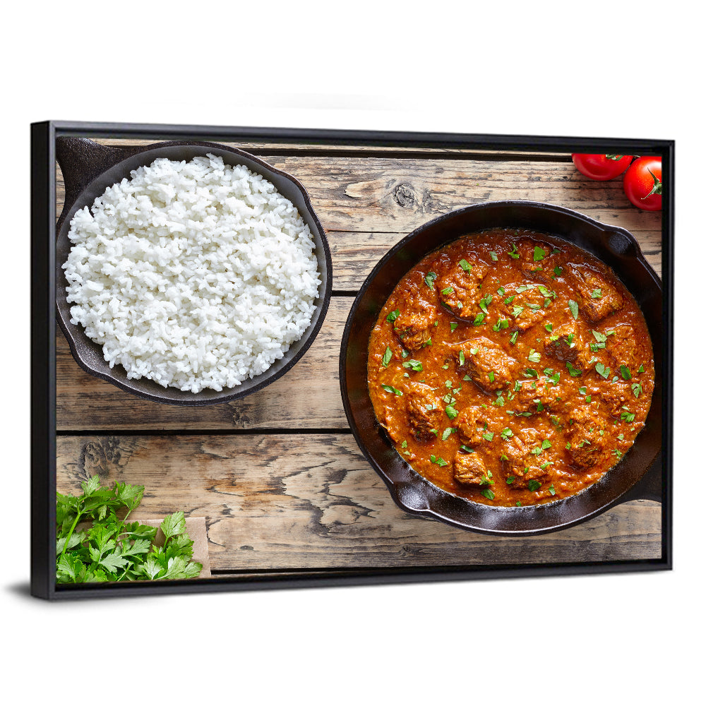 Rustic Beef Curry Wall Art