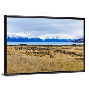 Snowy Peaks of Lake Ohau Wall Art