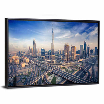 Dubai Skyline Wall Art
