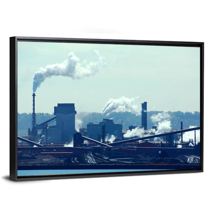 Industrial Pollution Concept Wall Art