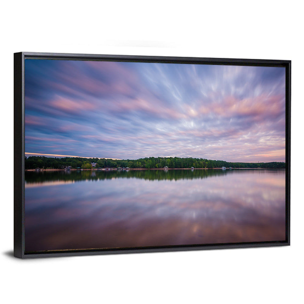 Lake Norman Morning Reflection Wall Art