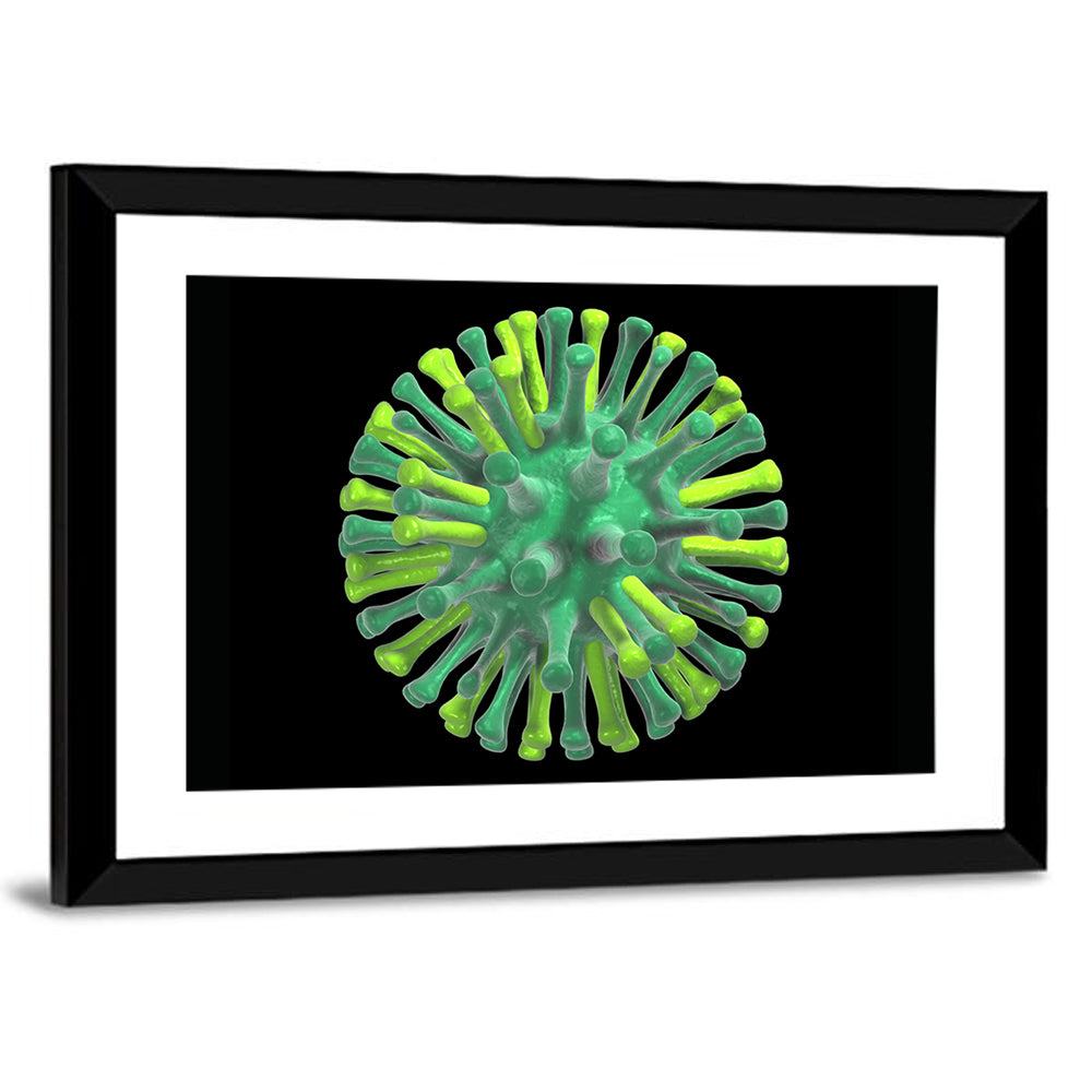 Micro Cell Of Bird Flu Wall Art