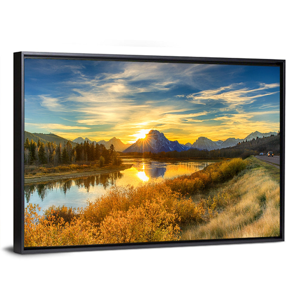 Oxbow Bend Sunrise Wall Art