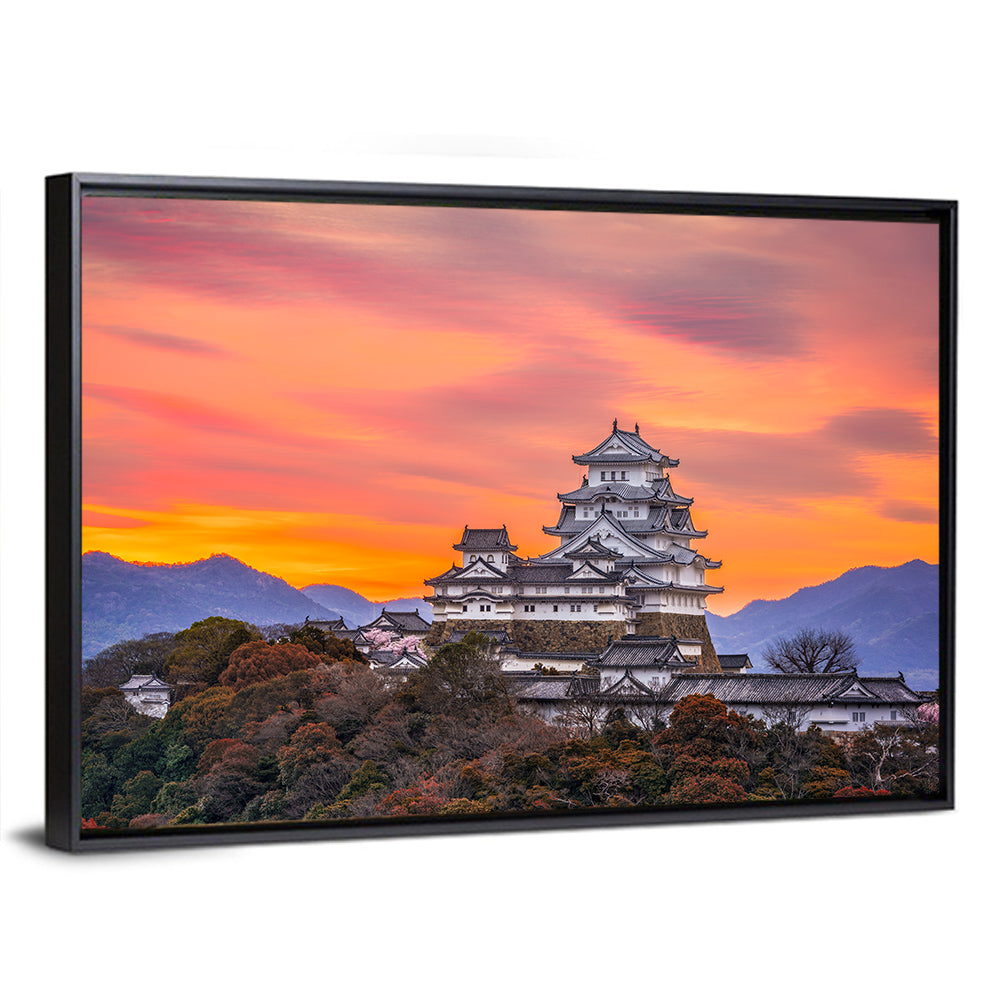 Himeji Castle at Sunrise Wall Art