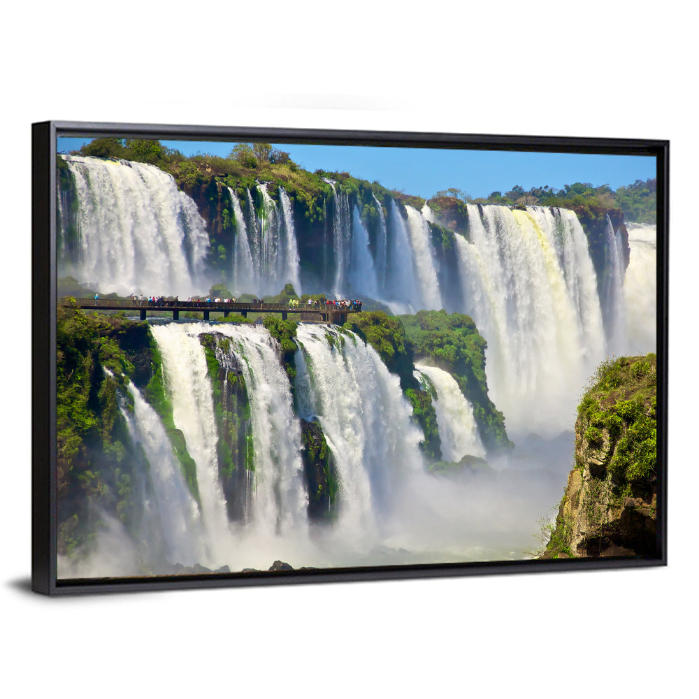 Iguazu Falls Observation Walkway Wall Art