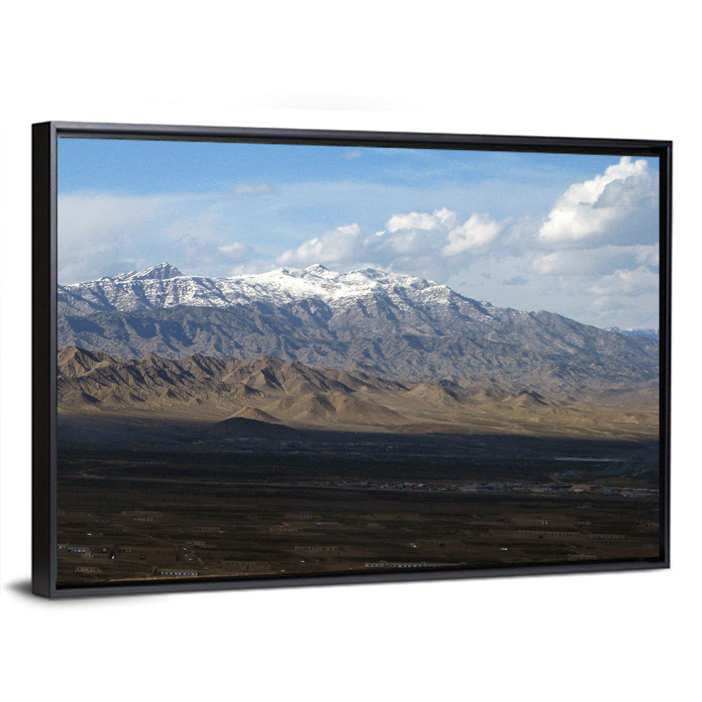 Snow-capped Afghan Mountains Wall Art