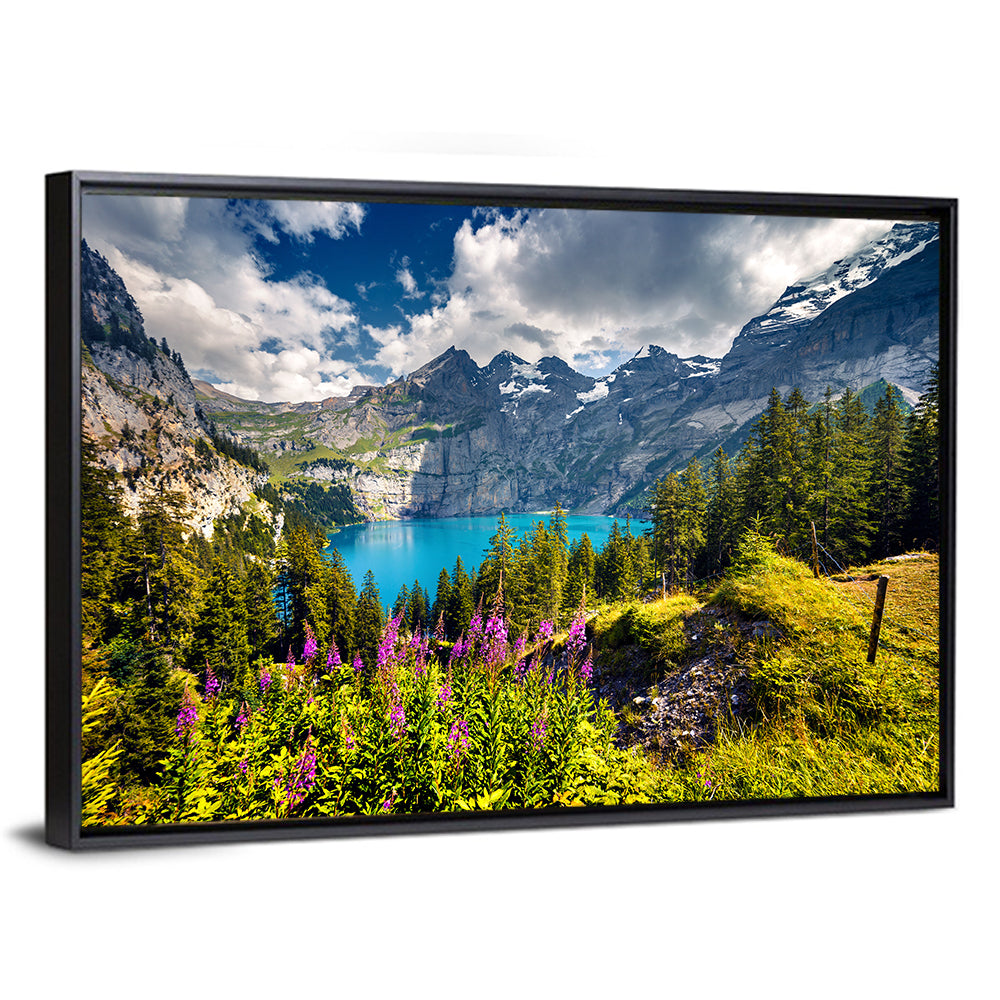 Oeschinensee Summer Landscape Wall Art