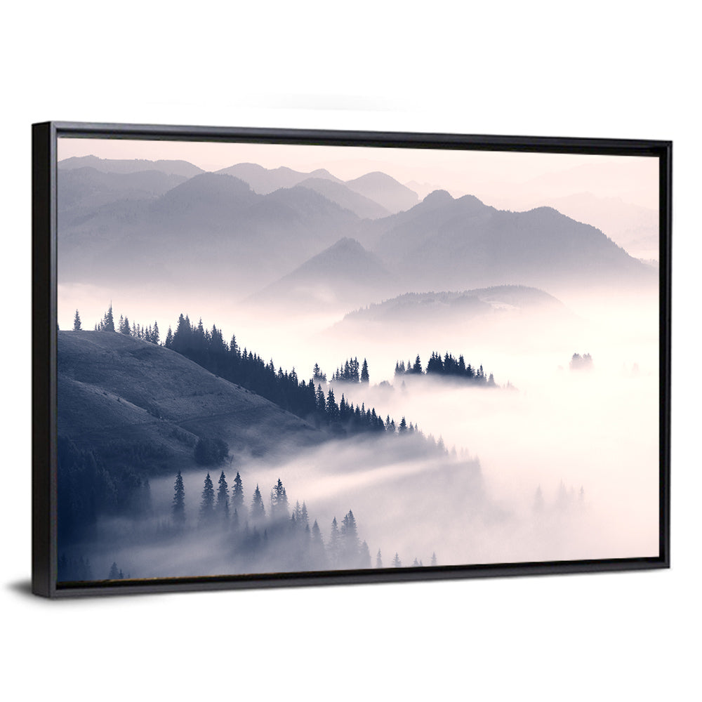 Carpathian Morning Mist Wall Art