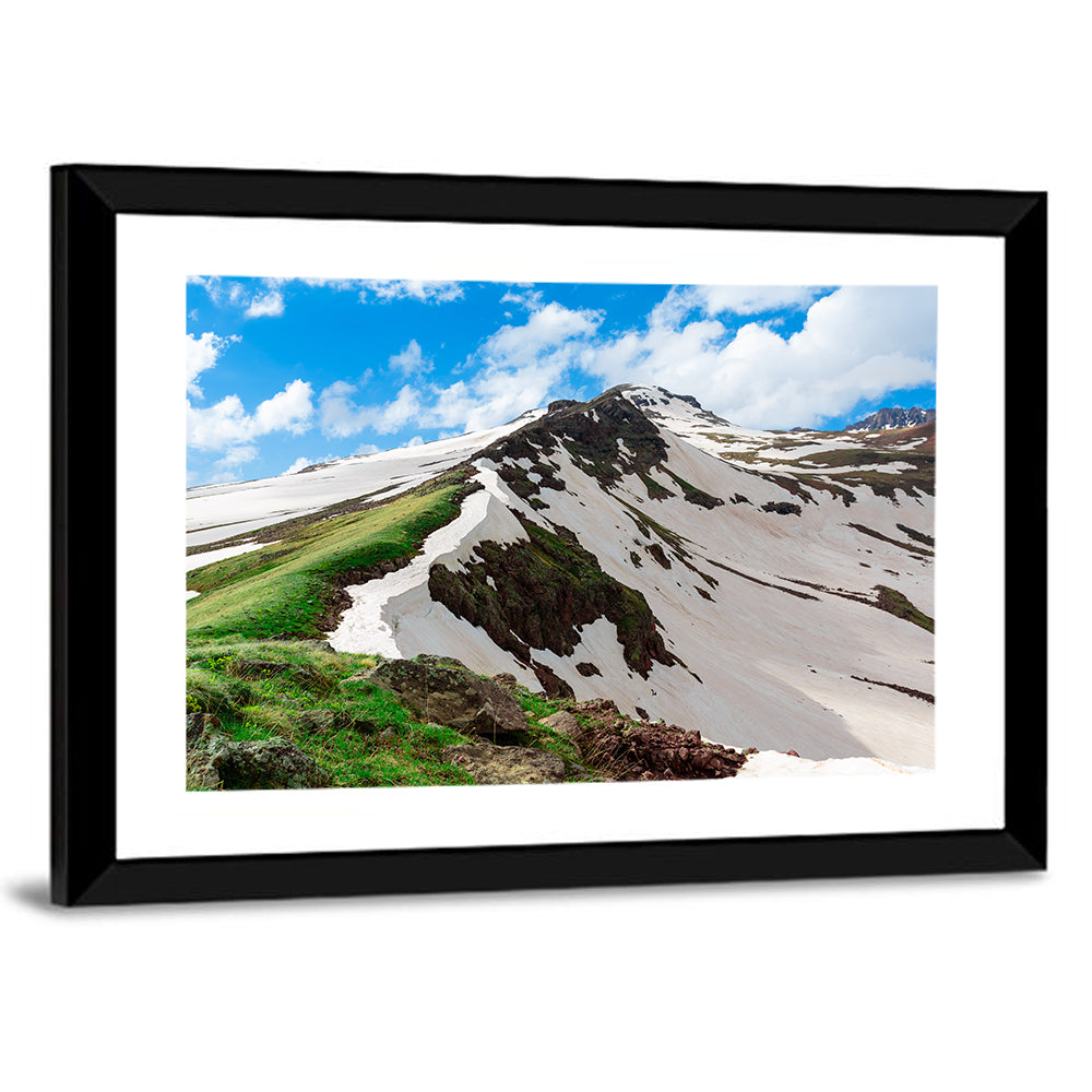 Mount Aragats Ridge Wall Art