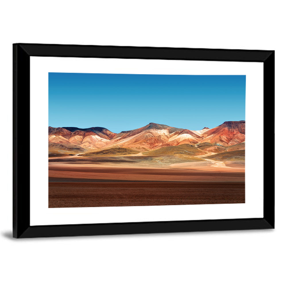 Atacama Desert Ridges Wall Art