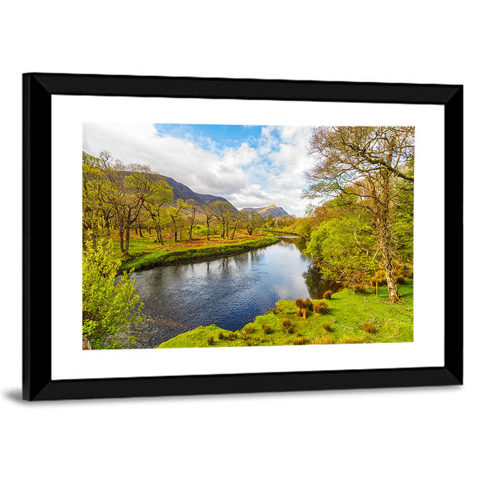 Connemara Countryside Wall Art as a framed print