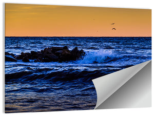 Marmara Sea Waves Wall Art