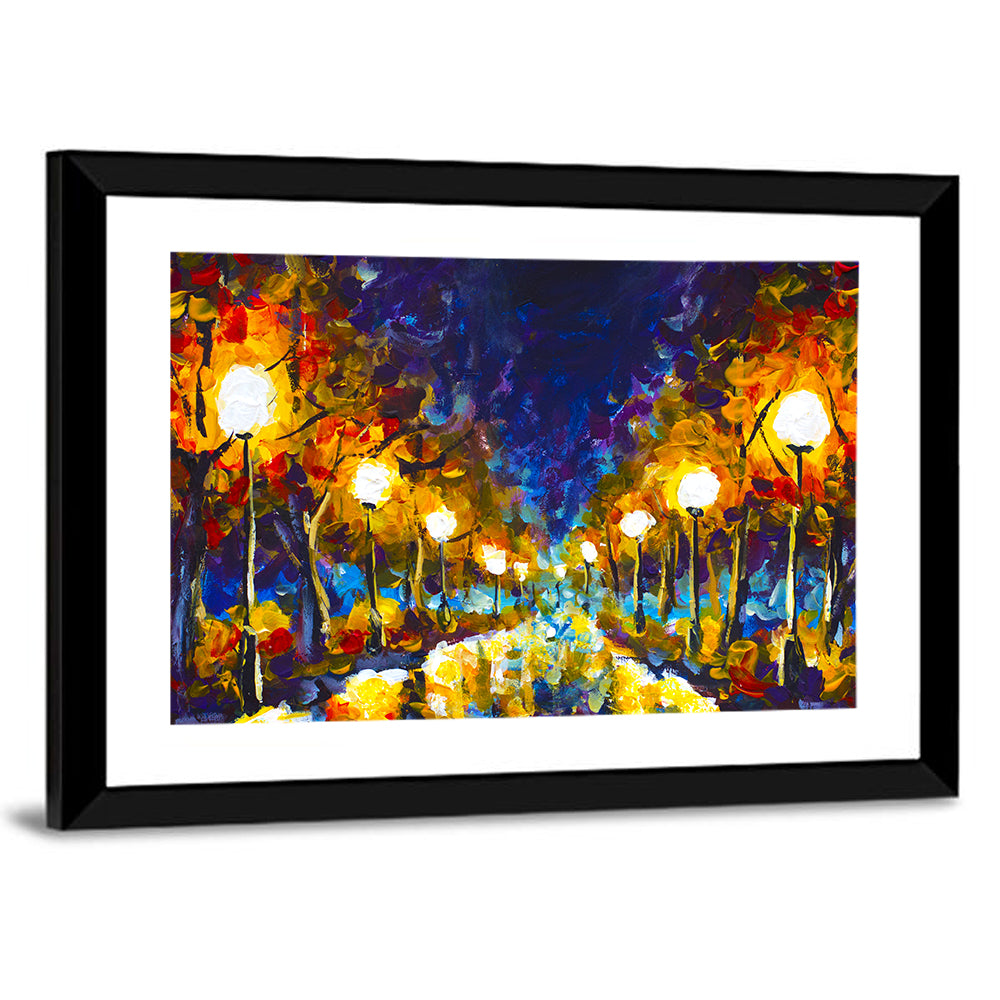 Evening Park Wall Art