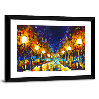 Evening Park Wall Art