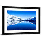 Tal Y Llyn Winter Reflection Wall Art